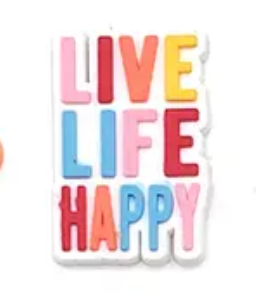 Words - Live life happy